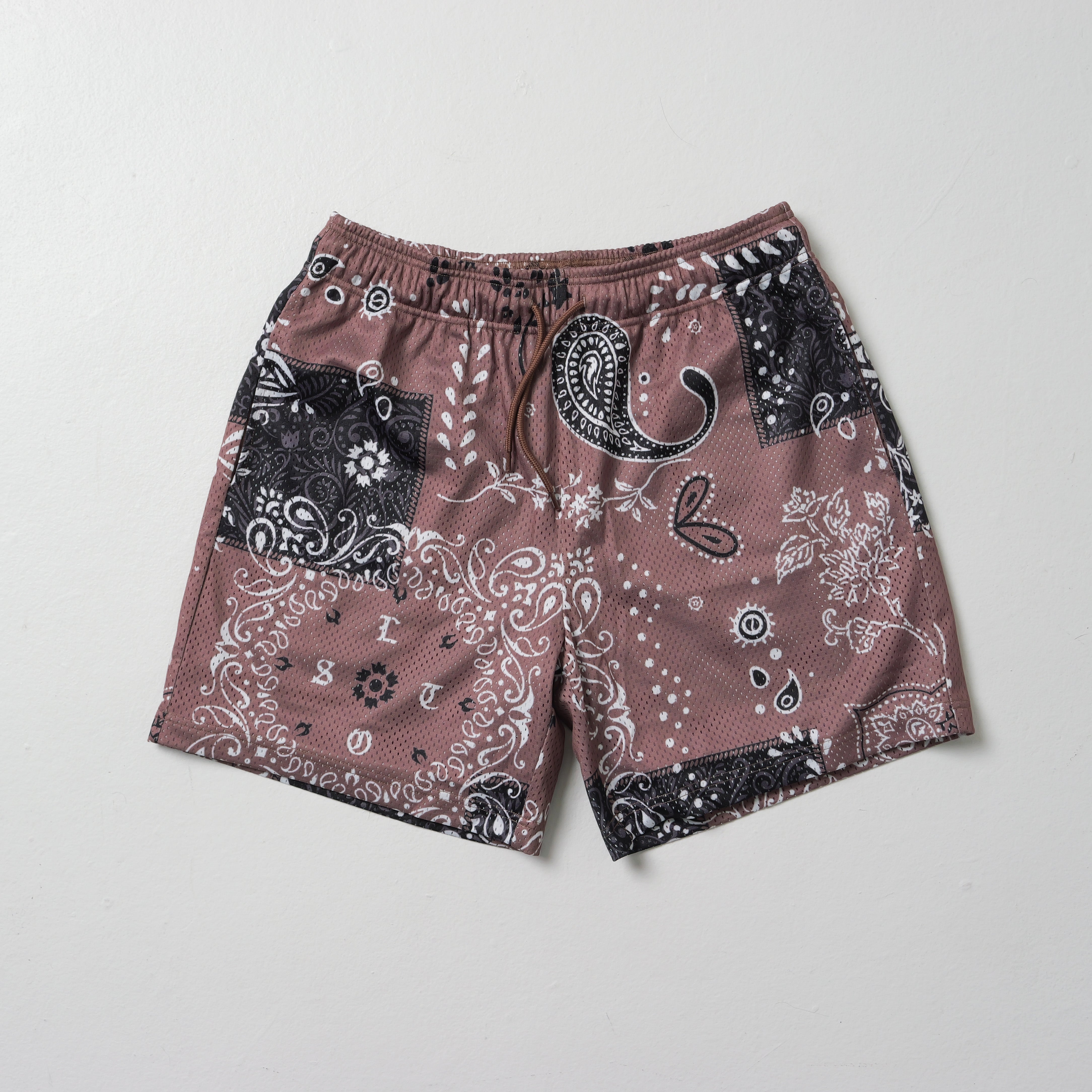 LOST IN PARADISE BROWN PAISLEY SHORTS – PARADISE LOST MIA