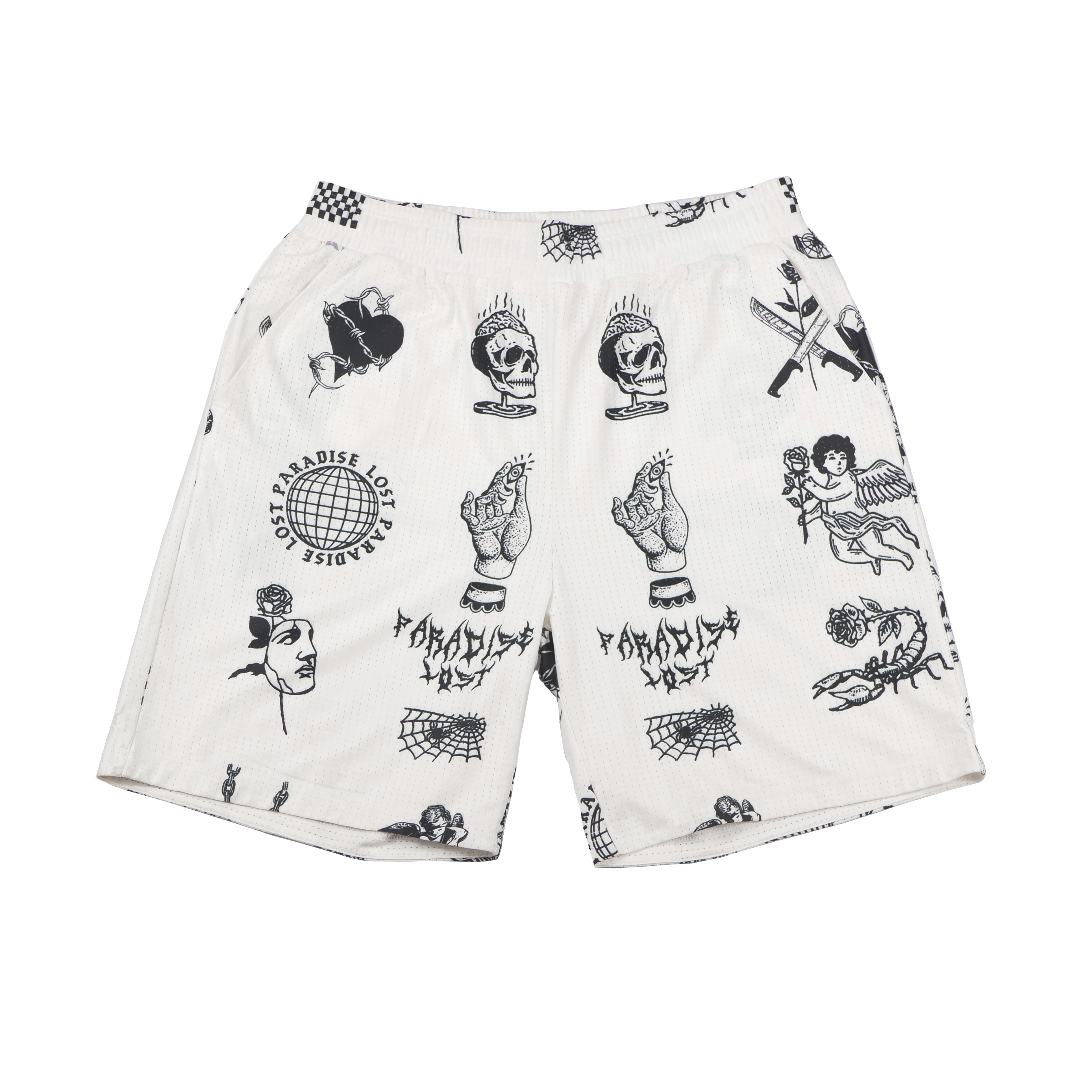 AR ANGEL SHORTS WHITE – PARADISE LOST MIA